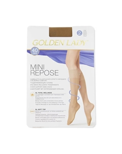 Натуральные базовые мини-чулки, цвет Nude Golden lady