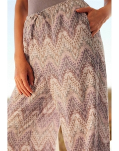 Брюки TIE WAIST PETITE, фиолетовый Next