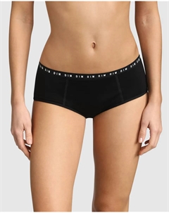 Моющиеся менструальные шорты Protect с сильным потоком воды, черный Dim