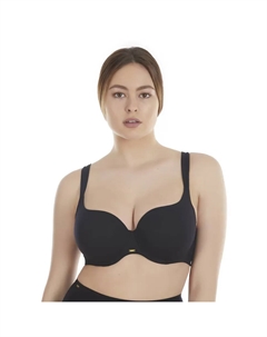Формирующий бюстгальтер с мягкими чашечками и эффектом запаха, черный Selmark