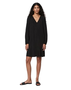 Платье А-силуэта Lenzing Ecovero, черный Marc o'polo