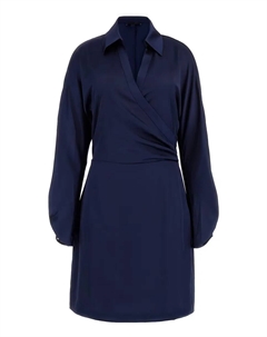 Короткое платье, темно-синий Guess