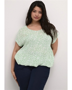 Блуза AMI STANLEY, светло-зеленый Kaffe curve