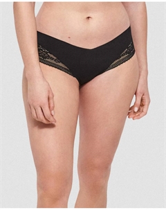 Классические кружевные трусики, черный Gisela