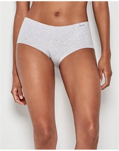 Классические трусики миди из эко-хлопковой ткани, серый Gisela
