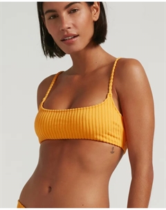 Мягкий бюстгальтер бикини Guateque из структурированной ткани с регулируемыми бретелями, оранжевый Robin collection