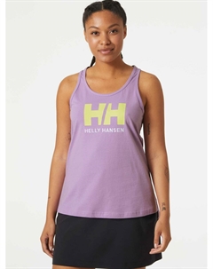 Майка W HH LOGO SINGLET, фиолетовый Helly hansen