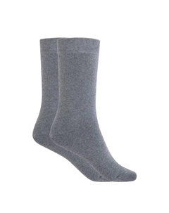 Носки женские короткие хлопковые - внутри махровые - Термо, серый Punto blanco