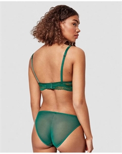 Классические кружевные трусики, зеленый Gisela