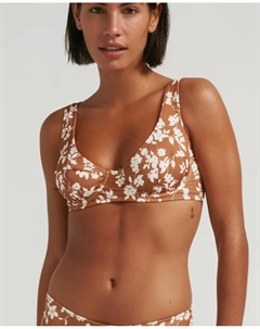 Бюстгальтер бикини на косточках Balconette Habanera с регулируемыми бретелями, коричневый Robin collection