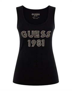 Майка LOGO, черный Guess