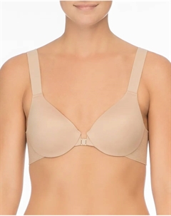 Бюстгальтер на косточках с широкими бретелями и застежкой спереди, цвет Maquillaje Spanx