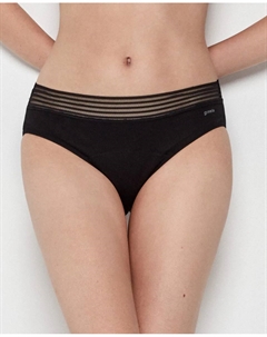 Менструальные трусики из эко-ткани средней впитываемости, черный Gisela