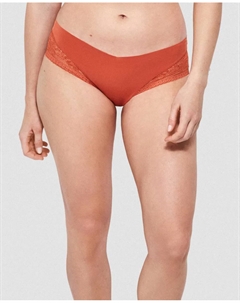 Классические кружевные трусики, оранжевый Gisela