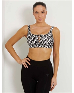 Спортивный бюстгальтер GJ LOGOMANIA LACE-UP, разноцветный Guess