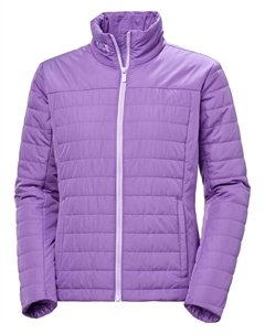 Куртка W CREW INSULATOR JACKET 2.0, фиолетовый Helly hansen