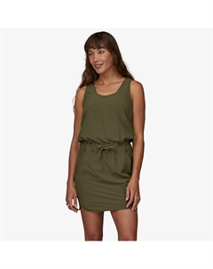 Платье Ws Fleetwith, зеленый Patagonia