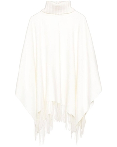 Платиновое Счастливое пончо, белый Fabiana filippi