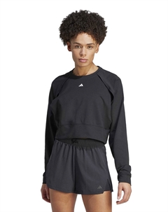 Блуза Performance Power AEROREADY Crop Cover-Up, черный Adidas