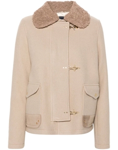 Куртка со вставками, нейтральный цвет Fay