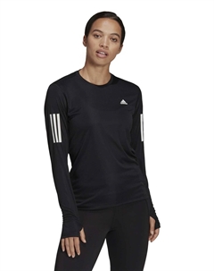 Блуза Performance Own the Run Long-Sleeve Top, черный Adidas