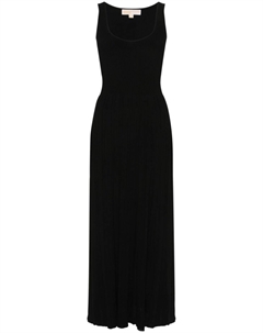 Платье макси в рубчик, черный Michael michael kors