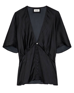 Блузка Тодри, черный Zadig&voltaire