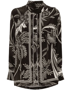 Рубашка с ботаническим принтом, коричневый F.r.s for restless sleepers