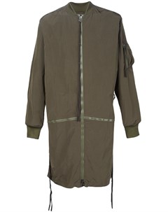 Maharishi пальто в стиле бомбера xl зеленый Maharishi