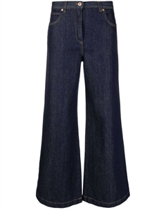 Расклешенные джинсы широкого кроя, синий Aspesi