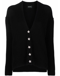 Кашемировый кардиган, черный Zadig&voltaire