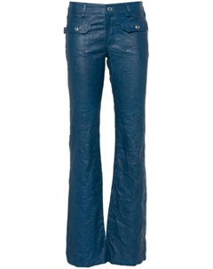 Расклешенные брюки Hippie с жатым эффектом, синий Zadig&voltaire