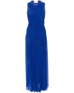 Плиссированное платье, синий Atu body couture