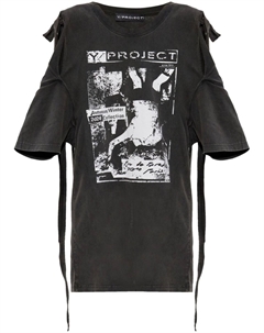 Мини-платье с вырезом, черный Y / project