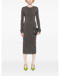 Платье миди из тюля, серый Philosophy di lorenzo serafini