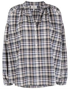 Клетчатая рубашка на пуговицах, синий Woolrich