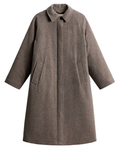 Пальто с рисунком loro piana, коричневый Woolrich