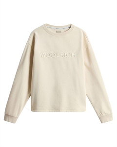 Свитер с логотипом, нейтральный цвет Woolrich