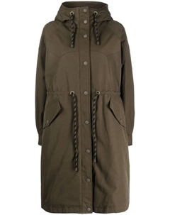 Парка с кулиской, зеленый Woolrich