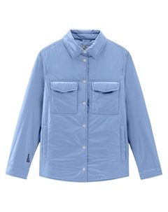 Утепленная куртка-рубашка, синий Woolrich