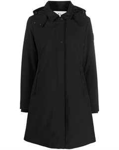 Парка с капюшоном, черный Woolrich