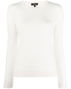 Кашемировый джемпер, белый Theory