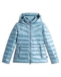 Пуховик Aliquippa, синий Woolrich