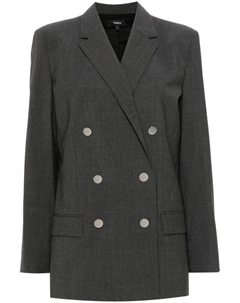 Двубортный блейзер, серый Theory