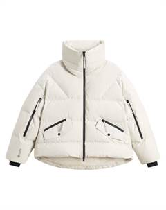 Пуховик оверсайз, белый Woolrich