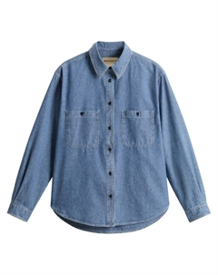 Рубашка из шамбре, синий Woolrich