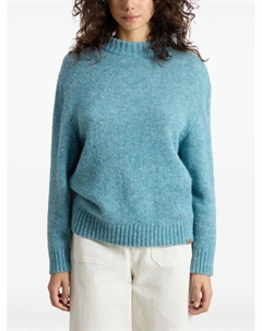 Свитер с круглым вырезом, синий Woolrich