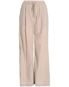 Брюки широкого кроя, нейтральный цвет Herno