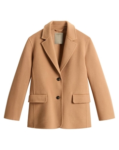 Блейзер из натуральной шерсти, коричневый Woolrich