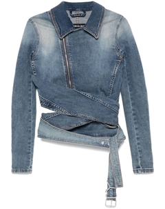 Джинсовая куртка с запахом, синий Y / project